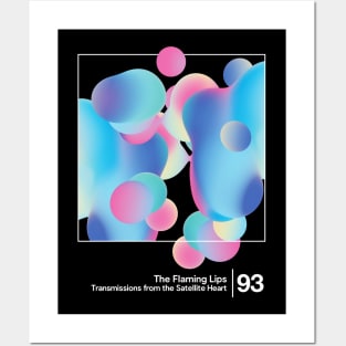 The Flaming Lips / Minimal Style Graphic Artwork Design Posters and Art